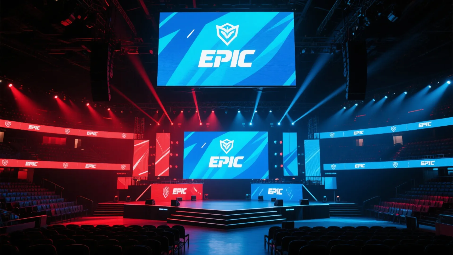 英雄联盟电竞赛事现场