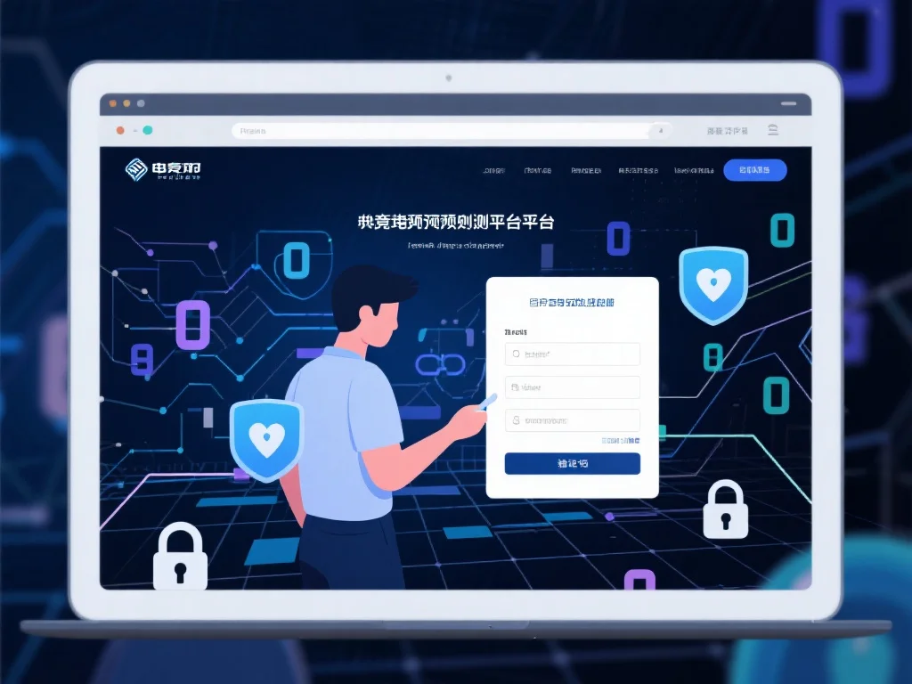 用户在电竞预测平台注册页面填写信息